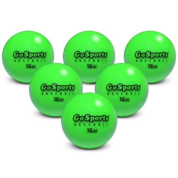 GoSports Weighted Training Balls - Choose Baseball or Softball - Hitting & Pitching Training for All Skill Levels - Improve Power and Mechanics