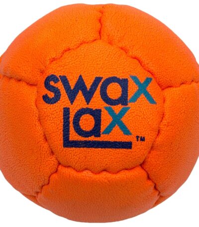 SWAX LAX Lacrosse Training Ball - Indoor Outdoor Practice Less Bounce & Rebounds